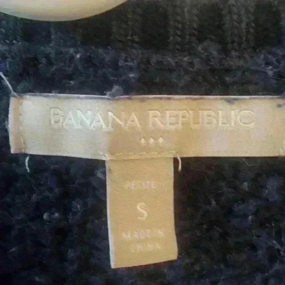 Banana Republic Women's Pullover Navy blue Sweater Size small - Picture 3 of 5